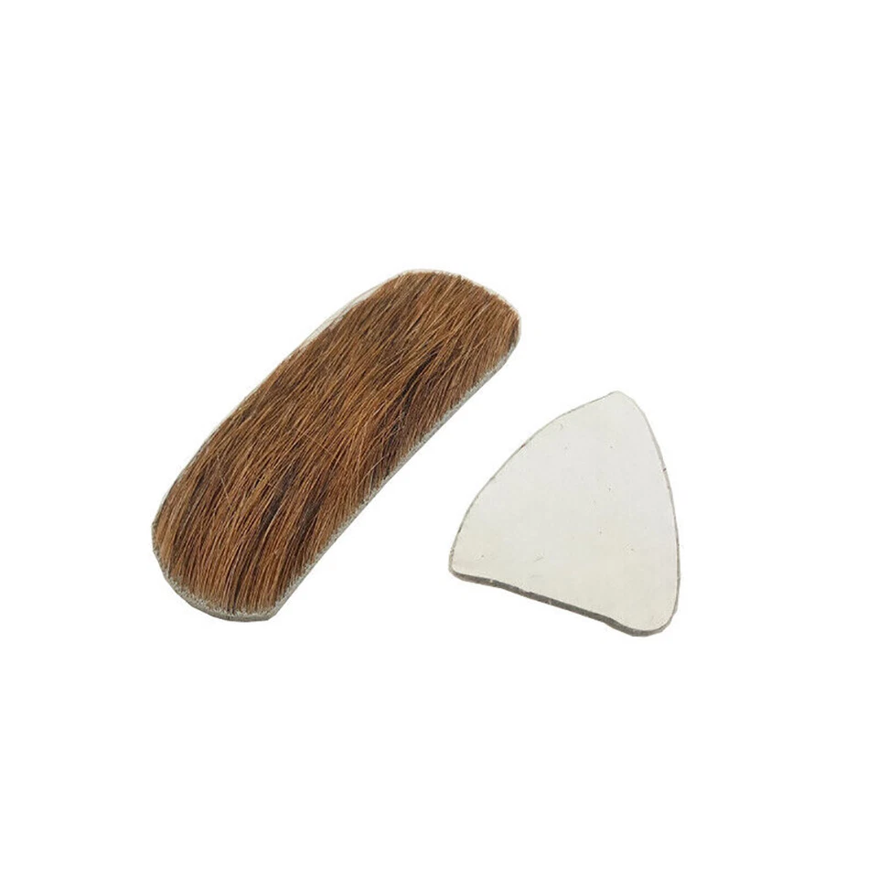 3 Set Traditional Leather Arrow Rest Silent Plate Archery Recurve Bow Shooting - Image 4 of 4