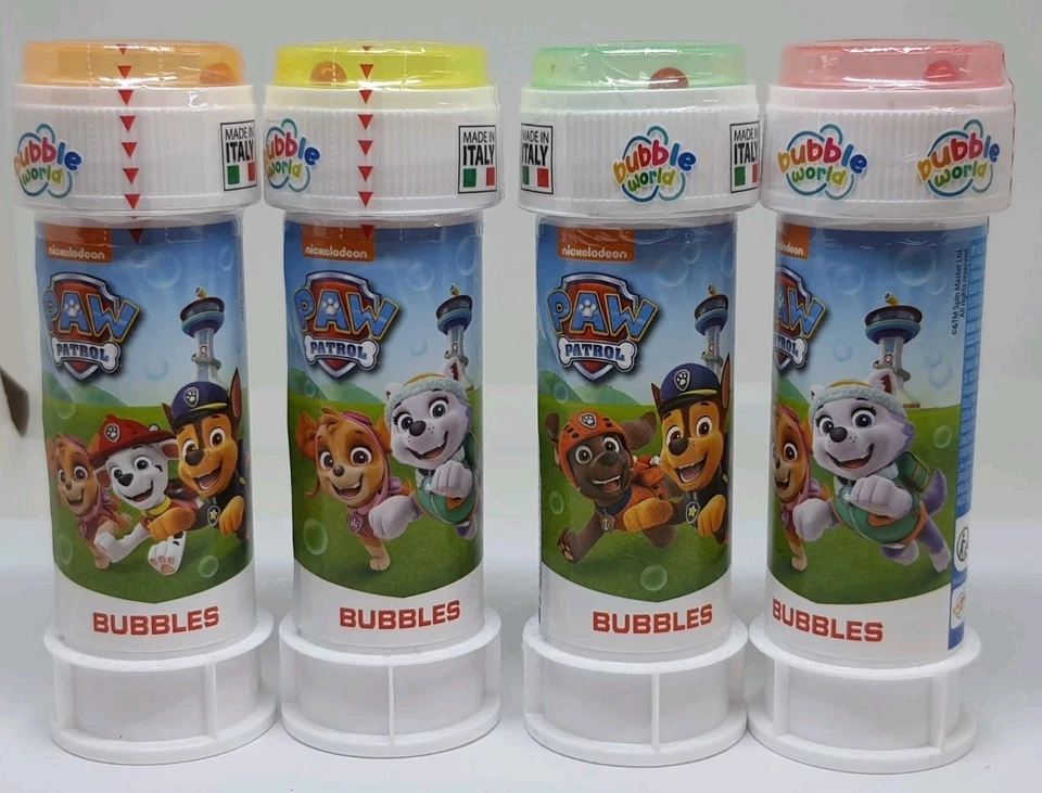 4 x PAW Patrol - Seifenblasen - Bubble World (R4C)