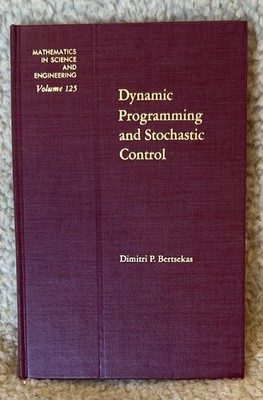 Textbook: Dynamic Programming and Stochastic Control by Dimitri Bertsekas, 1976