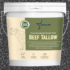 Beef Tallow - 100 Grass-Fed  Finished - Good for Cooking, Baking  2 Pounds