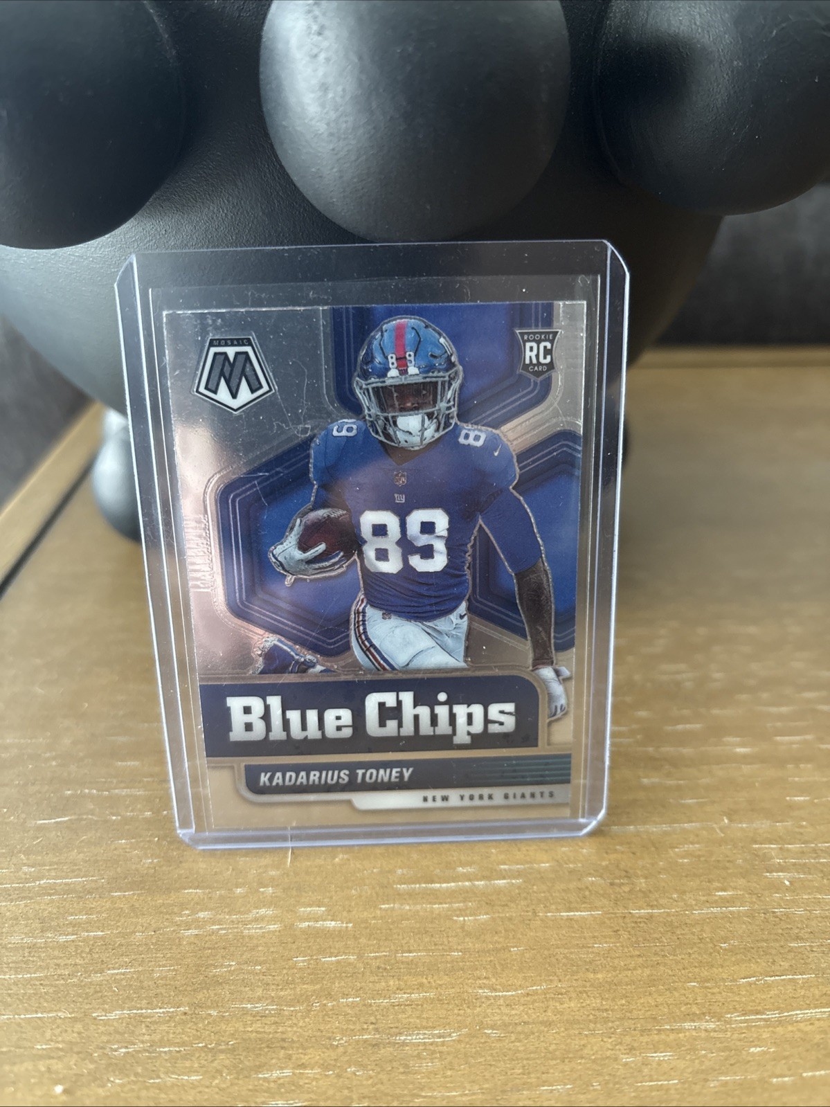2021 Panini Mosaic - Blue Chips Kadarius Toney #11 (RC)