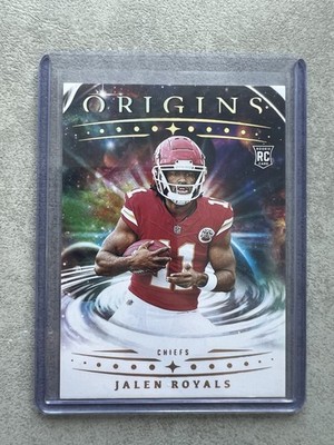 Jalen Royals RC Kansas City Chiefs Panini Origins  NFL American Football 2025