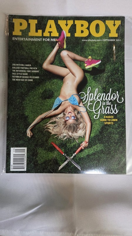 Playboy Magazine September 2013 Bryiana Noelle is the Centerfold.