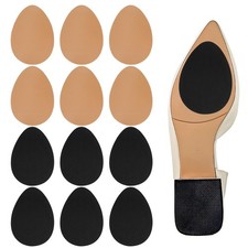 12 Pcs Shoe Protectors Self Adhesive Silicone Non-Slip Shoes Cover Protectors