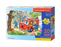 5904438002146 Puzzle Maxi 20 ElementóW. Straż PożArna Castorland