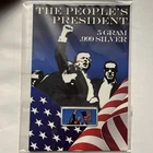Silver 5 Gram .999 Silver Bar~Trump 2024 The People's President, Limited Mintage