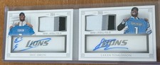 2015 National Treasures Booklet - ERIC EBRON & LAKEN TOMLINSON Patch Auto #06/10