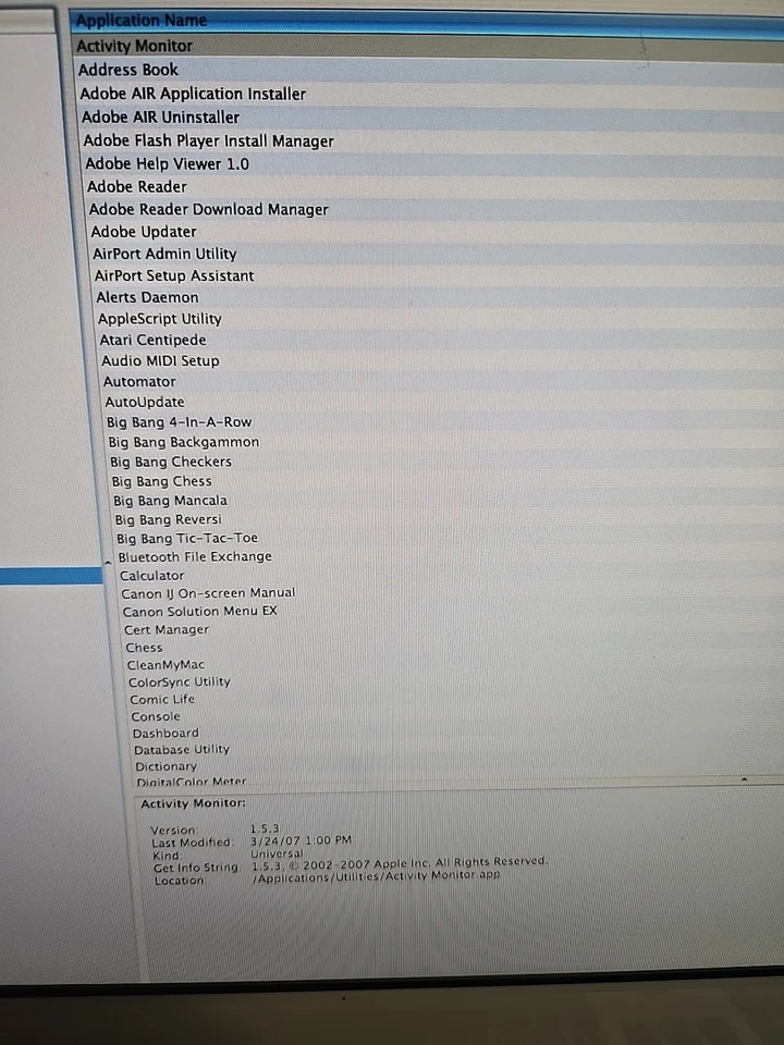 Apple iMac 17-inch May 2007 2GHz Intel Core 2 Duo (MA590LL) w/Rosetta - Image 4 of 4