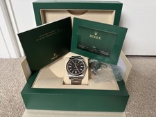 Rolex Oyster perpetual Black 41mm 124300 2024