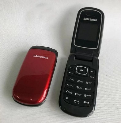 Samsung GT-E1150 1150 E1150 2G GSM 900 / 1800 Stylish Buttons Flip Mobile Phone