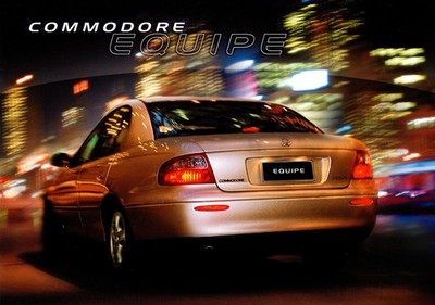 Holden Commodore VX Equipe Special Edition Brochure Sedan and Wagon