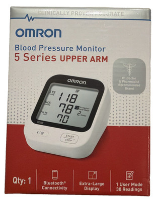 Omron 5 Series Wireless Bluetooth Upper Arm Blood Pressure Monitor HEM-716CT2-Z