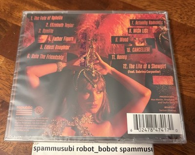 Taylor Swift The Life of a Showgirl CD + Hand Signed Photo 4 - NEW