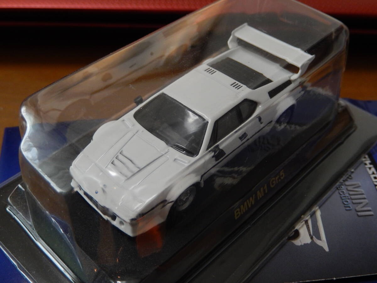 Kyosho 1/64 BMW Mini Mini Car Collection BMW M1 Gr.5 White