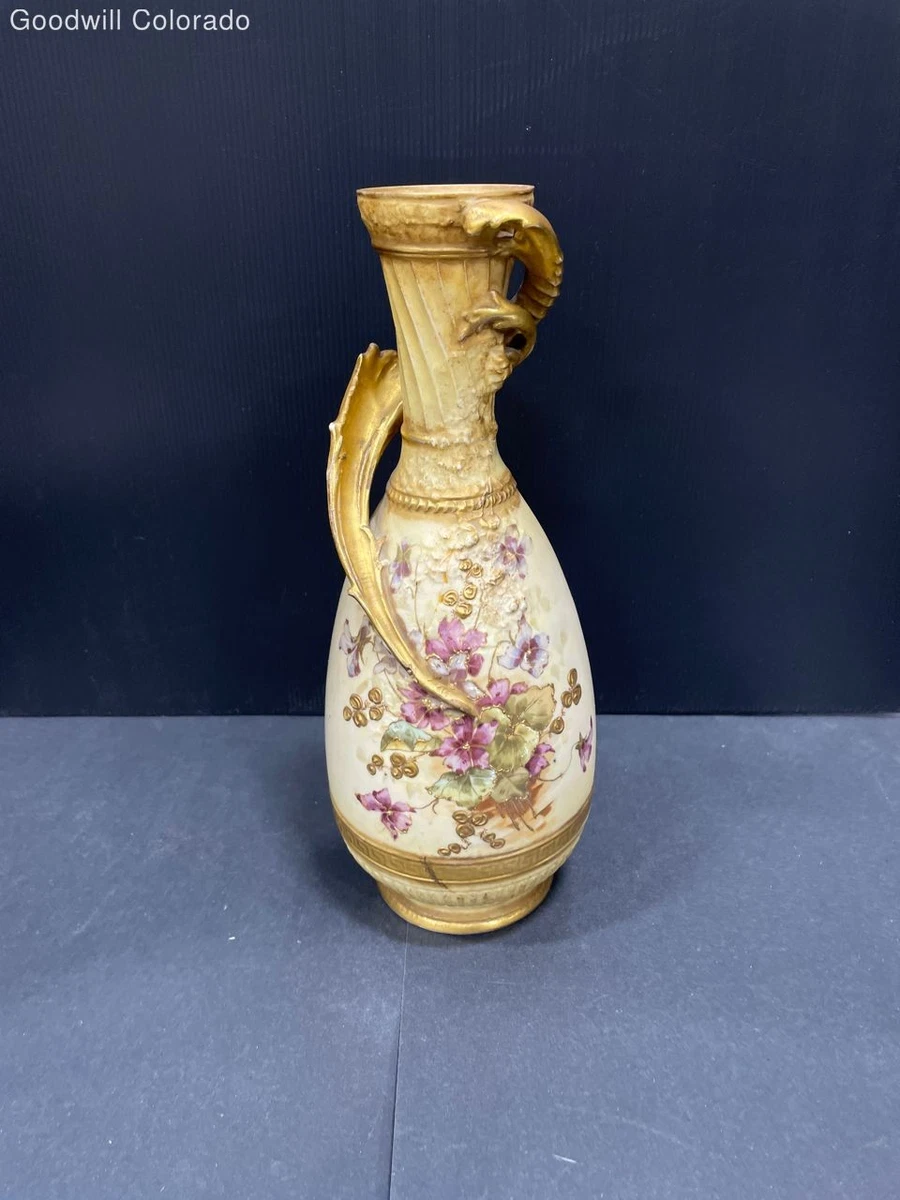 紫色瓷器花瓶| eBay