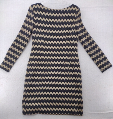 Jessica Howard Dress Womens 14 Black and Gold Zig Zag | eBay Jessica Howard Dress Womens 14 Black and Gold Zig Zag | eBay