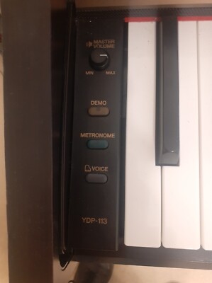 Yamaha YDP-113 Digital piano with bench and damper pedal | eBay