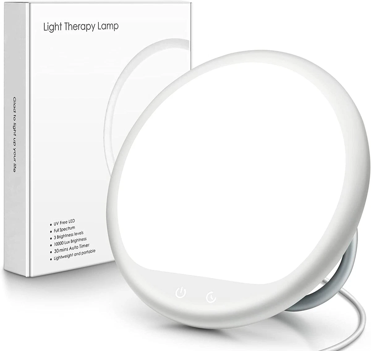 Light therapy floor 2024 lamp 10000 lux