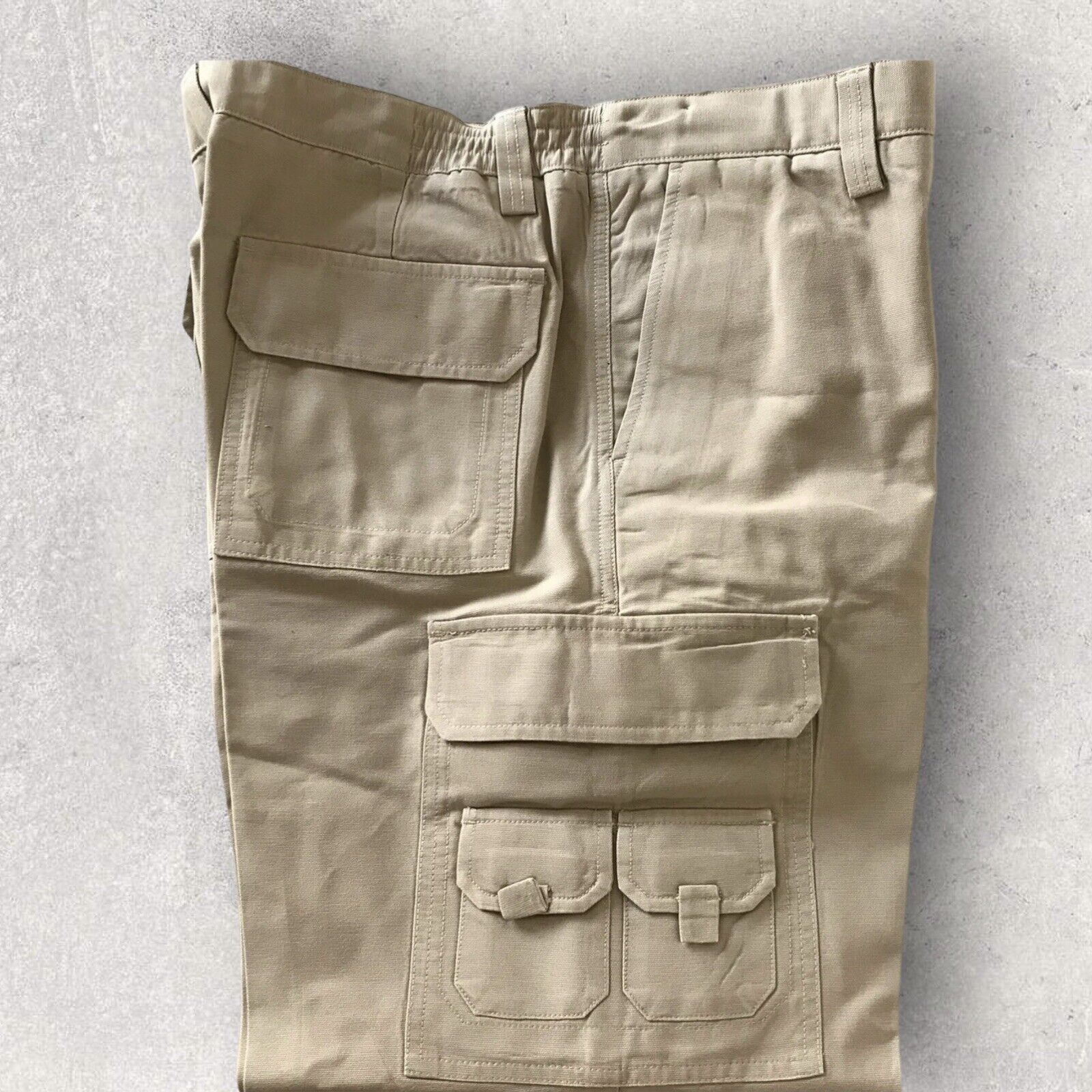 EDDIE BAUER Utility Fit Pants 6 Pocket Stretch Ca… - image 1