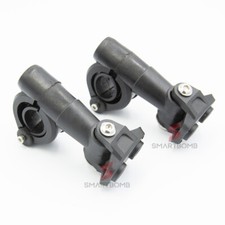 Supports de support spots moto moto motos 360 ° + crochets bras abs