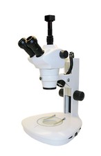 8X 50X Wide-field Stereo Zoom Trinocular Microscope 5 MP Digital Camera