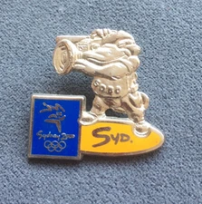 Pin Pin Pin SIDNEY 2000 OLYMPIC GAMES Trophy Socog limited edition photo press