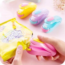 Mini máquina de sellado térmico portátil para el hogar sellador impulso bolsa de plástico polietileno