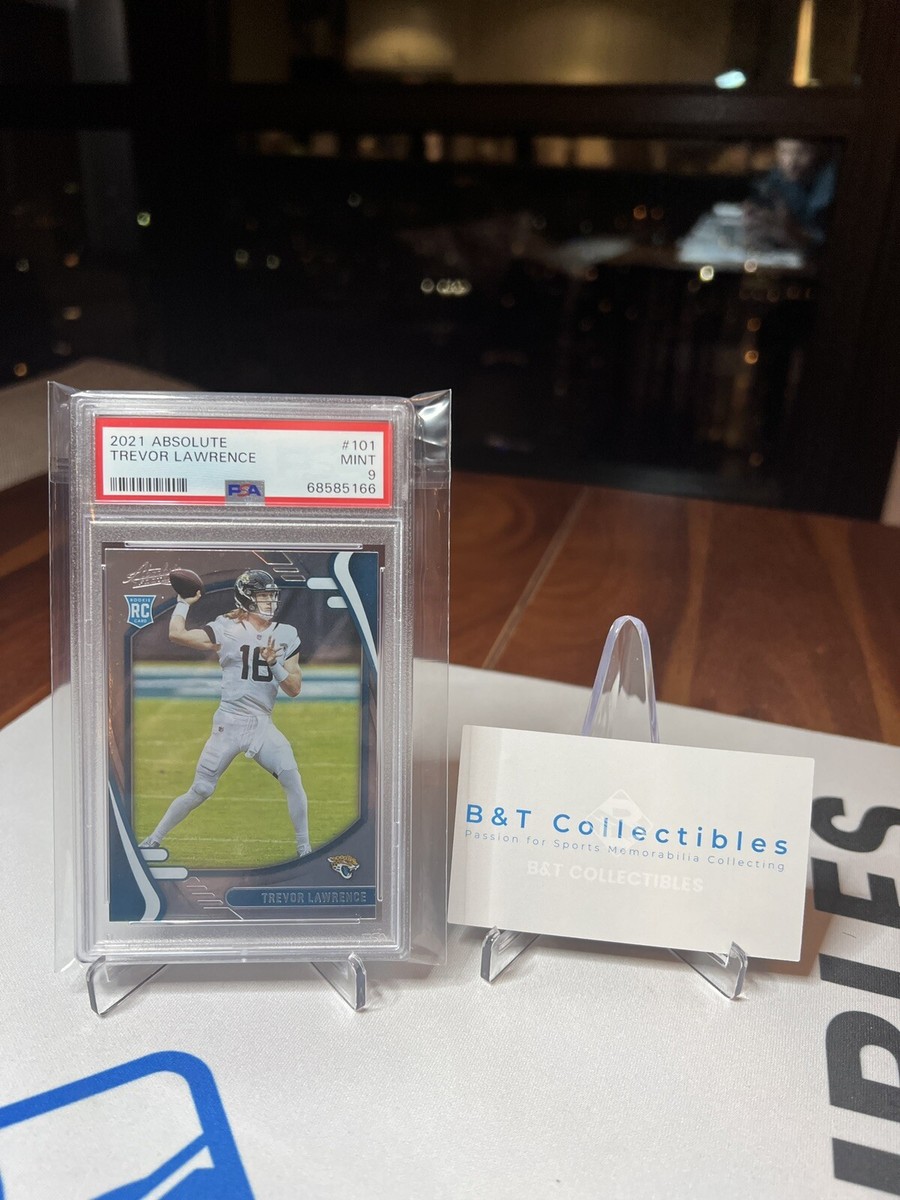 2021 Panini Absolute Trevor Lawrence PSA 9 MINT #101 RC Rookie