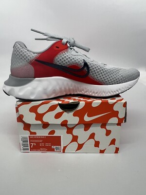 Nike Renew Run 2 Pure Platinum Chile Red 2021