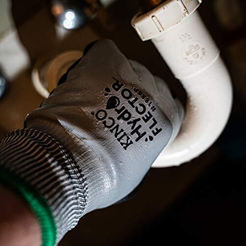 Kinco 1886P-M Hydroflector Lined Waterproof Nitrile Work Gloves, Extra Warm - Bild 3 von 5