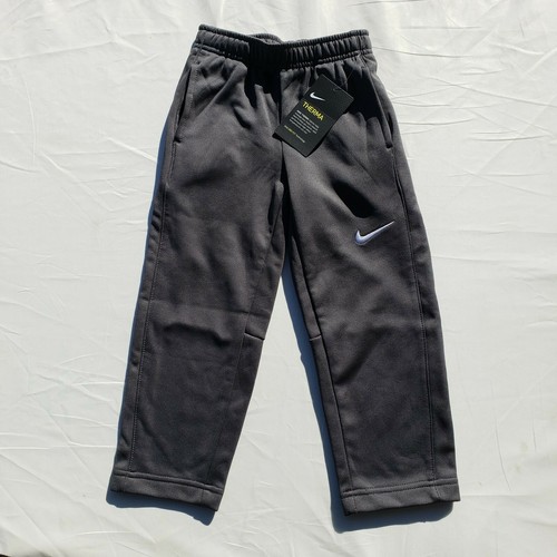 New Boys Nike Set Size 4 Shirt Pants Jacket Gray Neon Just Do It - Picture 2 of 8