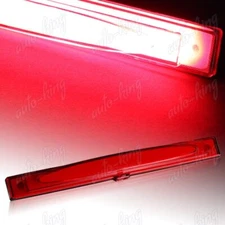 FIT 05-13 CHEVY CORVETTE RED LENS THIRD DRL LED BAR REAR BRAKE TAIL LIGHT