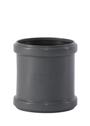 HT Abflussrohr DN40 - DN110 Abwasserrohr Abzweig Muffe Kappe Stopfen Bogen Rohr - Bild 9 von 24