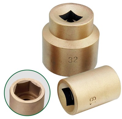 CS Unitec | Non-Sparking & Non-Magnetic Aluminum Bronze Impact Socket Set |