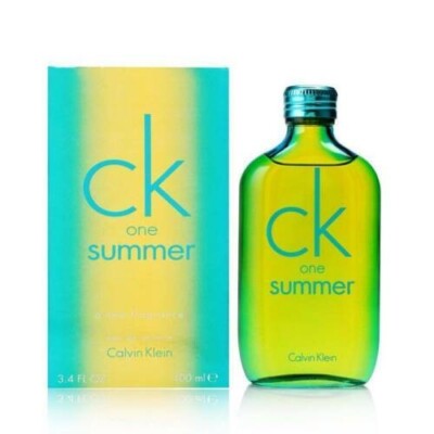 CK One Summer Calvin Klein Unisex 3.4 oz EDT Spray Limited Edition see DESCRIP.