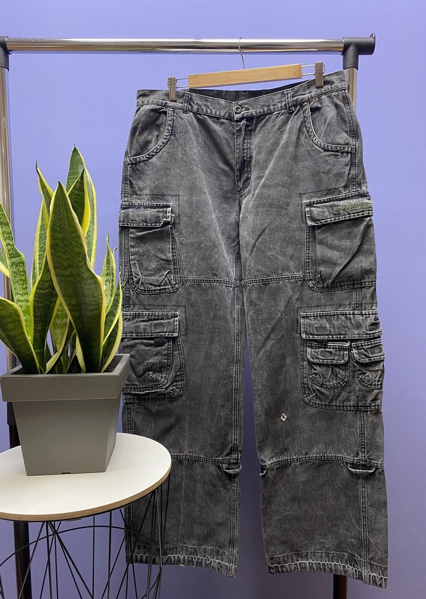 Cargo Men 36 Faded Pants Industries Jeans Size Alpha eBay | Military