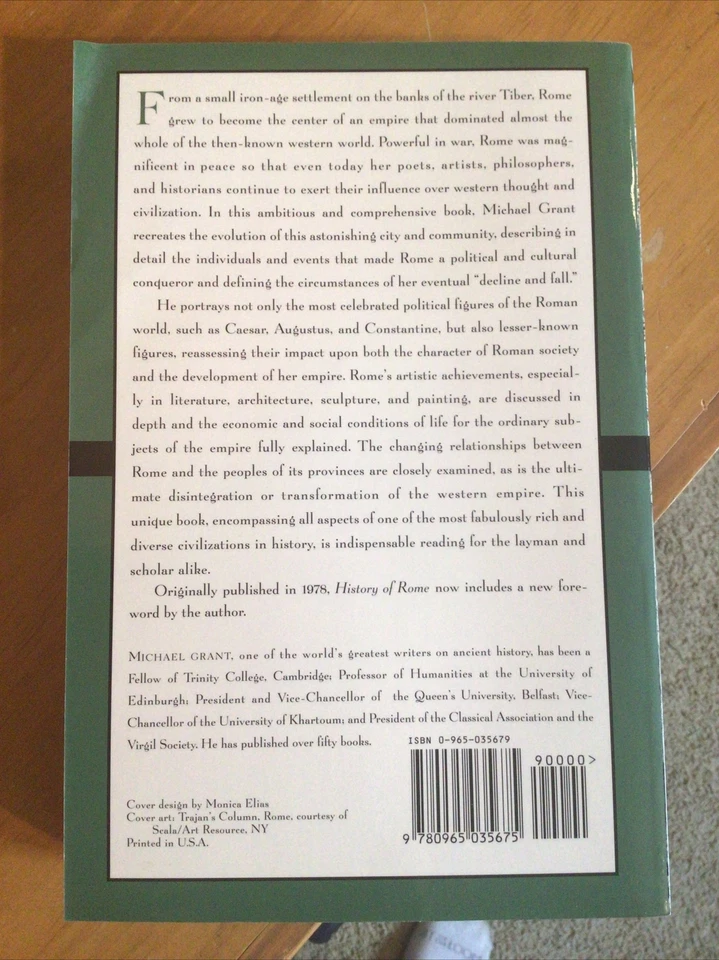 MICHAEL GRANT THE CLASSICAL GREEKS Michael Grant 1997 - Image 2 of 3