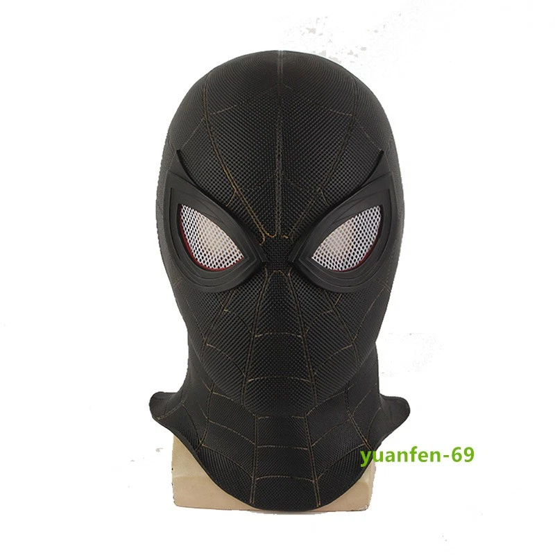 Spider-Man：Far From Home Red/black Mask Helmet Cosplay PVC Prop Halloween Toy - Image 4 of 4