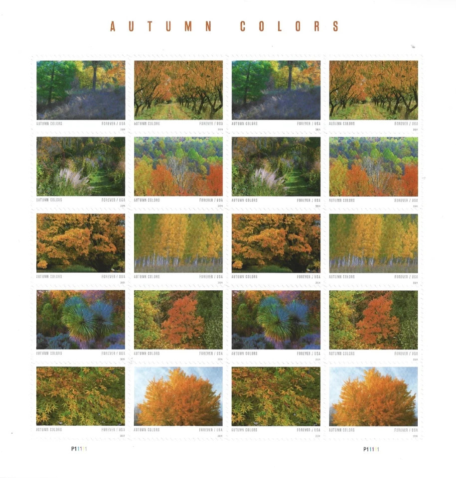 USPS sheet OF FOREVER STAMPS  (RETIRED DESIGNS)