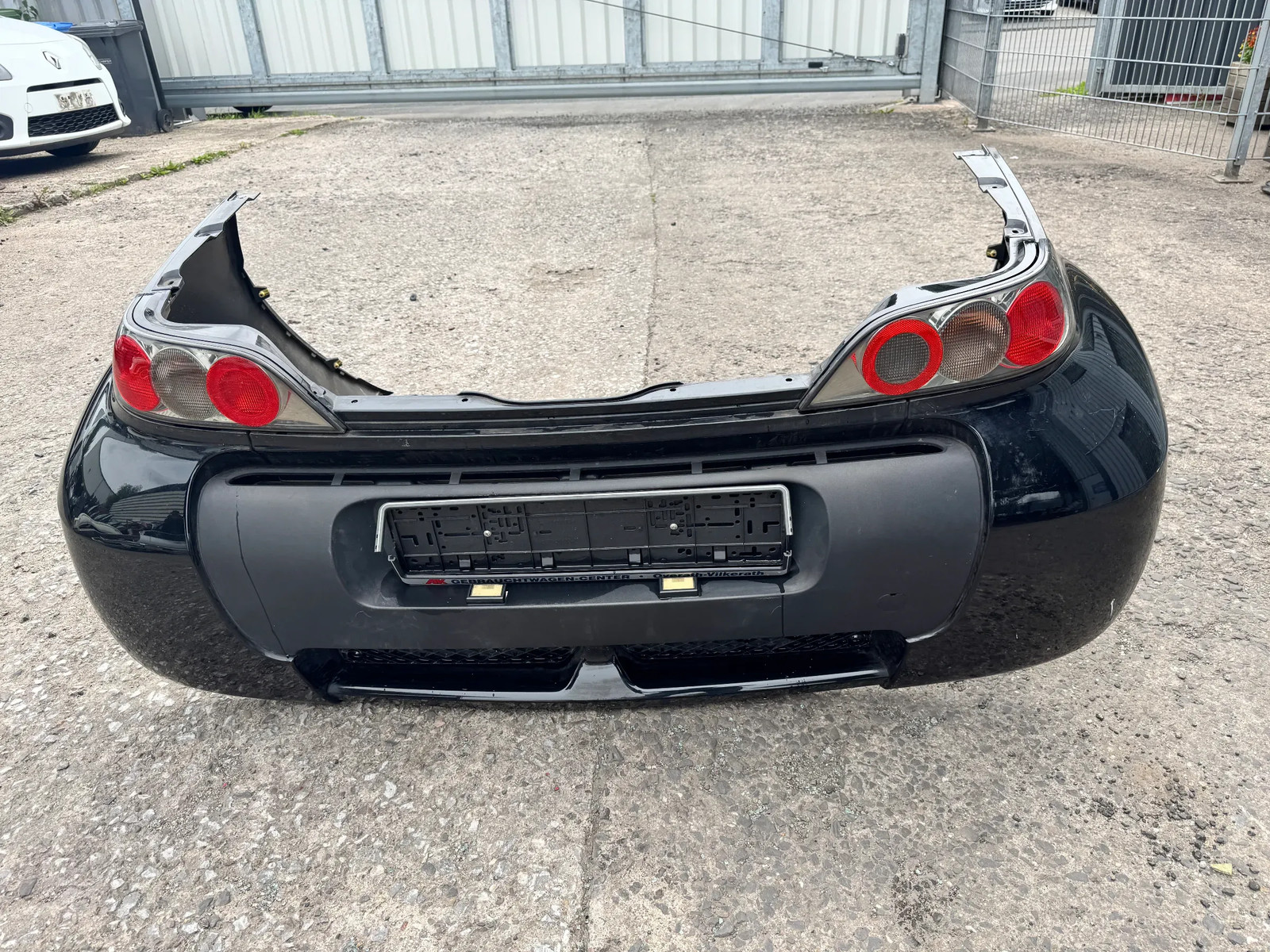 Stoßstange SMART ROADSTER 452 hinten schwarz komplett