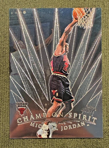 Michael Jordan 1998-99 Topps Chrome Champion Spirit #CS1 - HOF Chicago Bulls