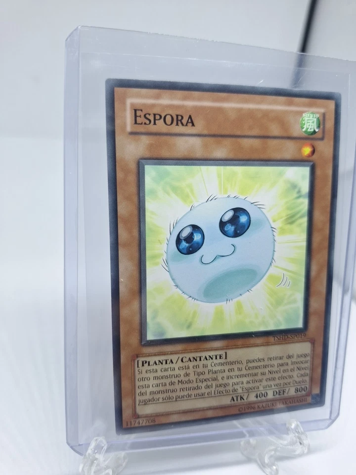 SPANISH, Spore 1st Ed. YuGiOh The Shining Darkness #TSHD-EN019 2010,NM - Image 3 of 4