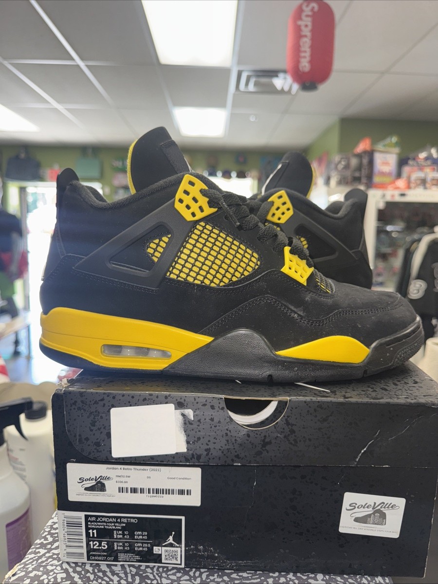 Size 11 - Jordan 4 Retro Mid Thunder | eBay