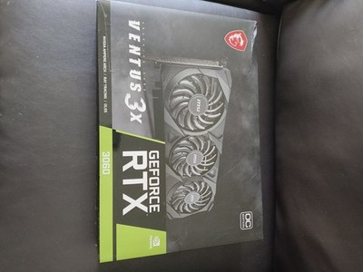MSI GeForce RTX 3060 Ventus 3x OC 12GB GDDR6 Nvidia Graphics Card
