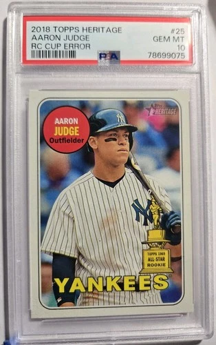 Aaron Judge 2018 Topps Aaron Judge Rookie
