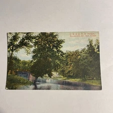 C.B. and Q.R.R. Bridge Brookfield Illinois Salt Creek 