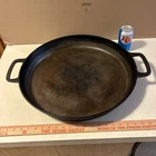 Vintage Lodge No. 20 SK Cast Iron Skillet 20” Restaurant Skillet
