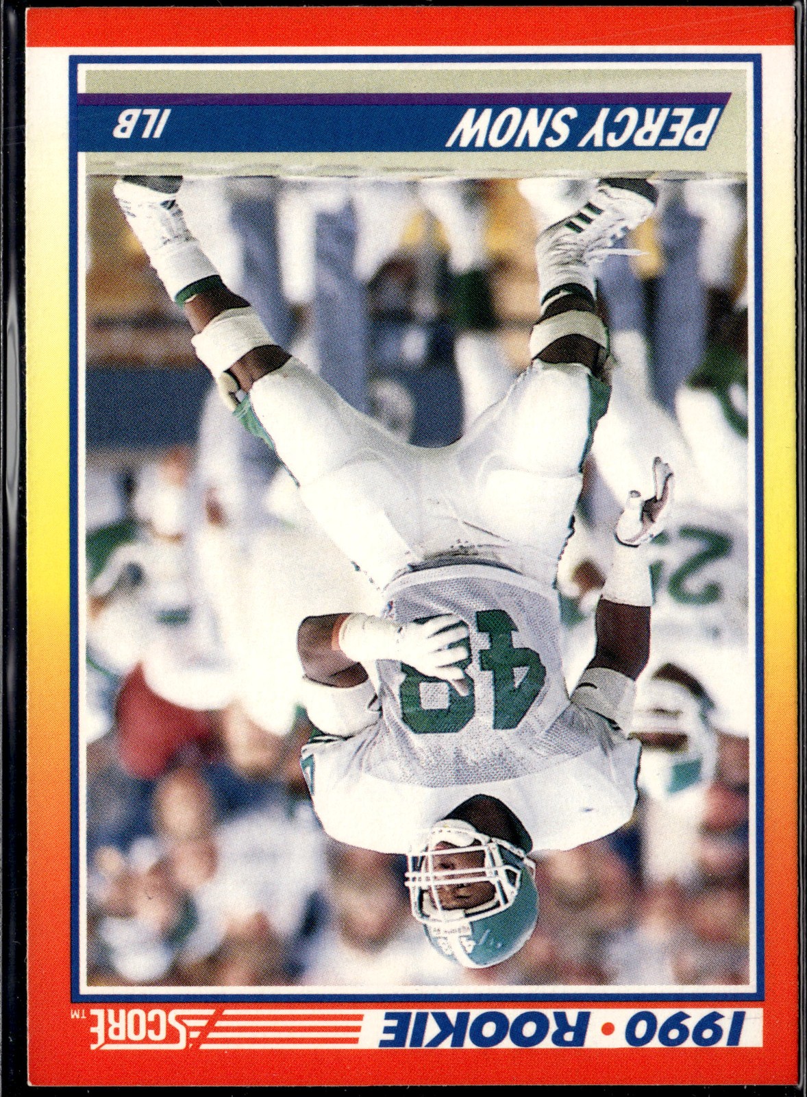 1990 Score #305 Percy Snow