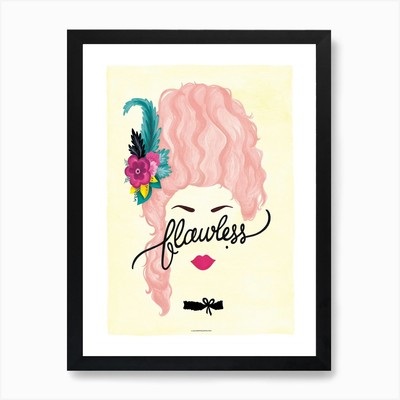 Flawless Marie Antoinette Kunstdruck gerahmt Wandbild Poster Leinwanddruck Bild