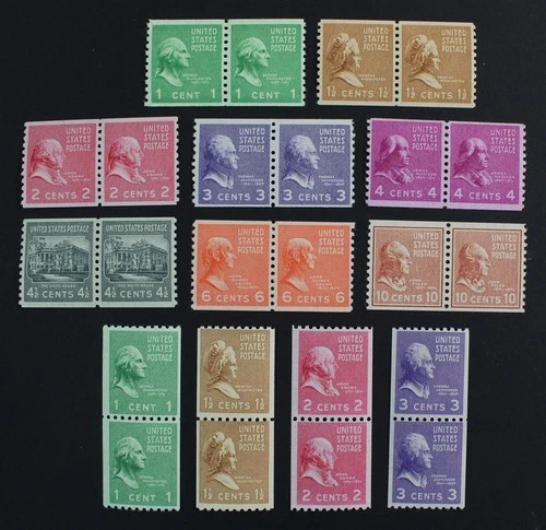 CKStamps: US Stamps Collection Scott#839/851 Mint NH/H OG Incomplete